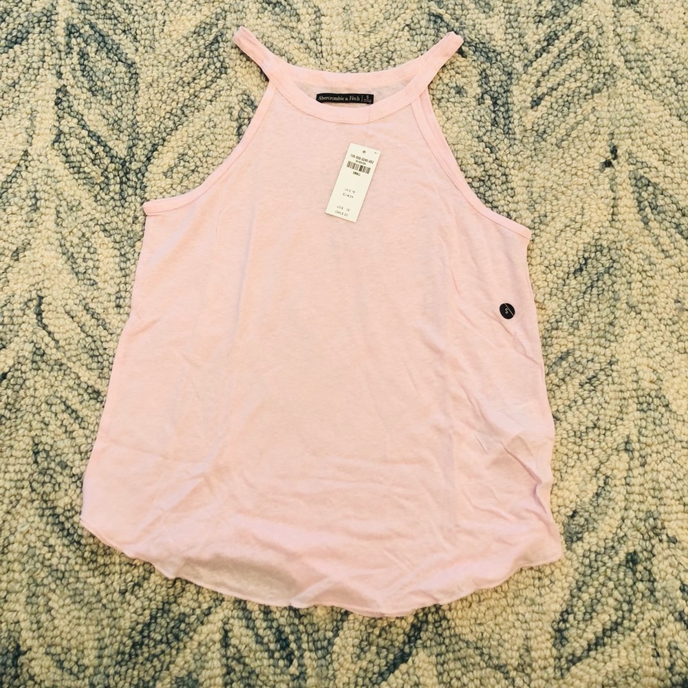 Brand New Abercrombie & Fitch pink tank tops